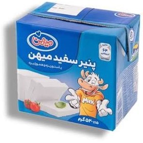 تصویر پنیر سفید میهن وزن ۵۲۰ گرم