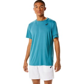 تصویر تی شرت تنیس مردانه اسیکس Asics Court SS TEE- آبی 