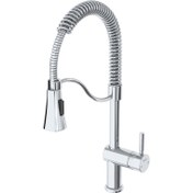 تصویر شیر ظرفشویی کلار مدل آبشار دو منظوره جزیره کروم 