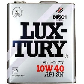 تصویر روغن موتور بوش لاکچری 10W40 SN پنج لیتری BOSCH LUXTURY 10W40 SN+