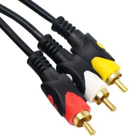 تصویر کابل تبدیل ۳ به ۳ RCA تسکو مدل TC13 طول ۱.۵ متر 