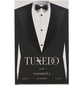 تصویر ادوپرفیوم مردانه مدل Tuxedo حجم 100 میلی لیتر ماریاژ Maryaj Tuxedo Eau De Parfum For Men 100ml