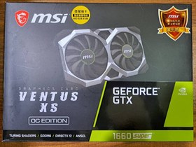 تصویر کارت گرافیک ۱۶۶۰ سوپر msi GTX 1660 6G DDR6 Msi