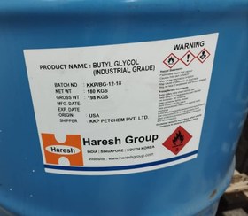 تصویر بوتیل گلیکول برند Haresh BUTYL GLYCOL (INDUSTRIAL GRADE)