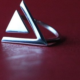 تصویر انگشتر مثلثی 