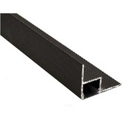 تصویر پروفیل نور خطی چفت کناف 43-HSE 131 رنگ بدنه سفید