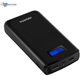 تصویر شارژر همراه ای دیتا مدل S20000D ظرفیت 20000 میلی آمپر ساعت Adata S20000D 20000mAh Power Bank