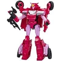 تصویر Transformers EarthSpark Warrior Class Elita-1 Action Figure، 5 اینچی، ربات اسباب بازی، سنین 6 به بالا Transformers EarthSpark Warrior Class Elita-1 Action Figure, 5-Inch, Robot Toys, Ages 6 and Up