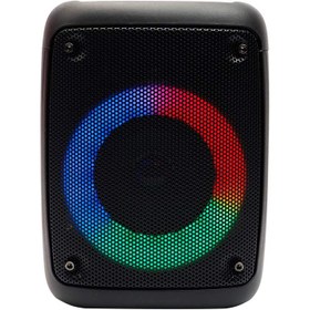 تصویر اسپیکر بلوتوثی 3 اینچ قابل حمل مدل KTS-1236 شارژی USB خور رم خور AUX میکروفون رادیو دار WIRELESS SPEAKER KTS-1236