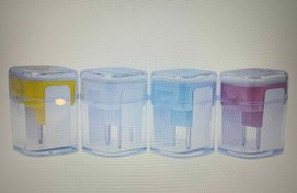 تصویر تبدیل ۳ به ۲ چراغ‌دار محافظ‌دار - سفید 