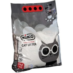 تصویر خاک گربه کیکو ساده و کربن دار وزن 10 کیلوگرم (فروش فقط در تهران) - ساده kiko Cat Litter 10kg