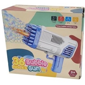 تصویر حباب ساز طرح تفنگ رگبار مدل BUBBLE GUN 