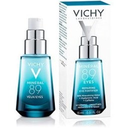 تصویر ژل کرم ‌دور چشم ویشی Vichy Mineral 89 حجم 15 میل اصل Vichy Minéral 89 Eyes with Hyaluronic Acid + Caffeine-15ML