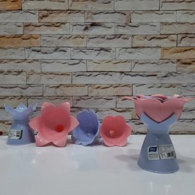 تصویر قیف بسته ۳ عددی مدل Magnolia Funnel Set برند تیتیز پلاستیک ترکیه _ شناسه کالا : AP_9303 Magnolia Funnel Set