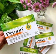 تصویر مکمل ضدریزش پریورین Priorin® اصل بایر آلمان یک ورق 30 عددی خارج از جعبه PRIORIN Hair Growth Formula 30 Capsule - Help Weak & Thinning Hair Original German Brand