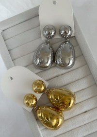 تصویر گوشواره استیل 