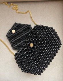 تصویر نام محصول : کیف مرواریدی عروس 