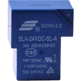 تصویر رله 24 ولت 30 آمپر Songle Relay SLA-24VDC-SL-A Songle Relay SLA-24VDC-SL-A