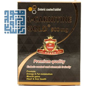 تصویر ال کارنیتین گلد 500 میلی گرم L-Carnitine Gold 500mg L-Carnitine Gold 500mg