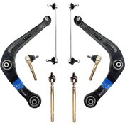 تصویر کیت جلوبندی امیرنیا مناسب پژو ۲۰۶ مجموعه ۸ عددی 