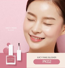 تصویر apieu juicy pang blusher pk01 رژگونه مایع اپیو Apieu juicy pang blusher pk01