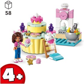 تصویر ست سرگرمی با کیکی از خانه عروسکی گبی برند lego Gabby's Dollhouse Bakey with Cakey Fun Set