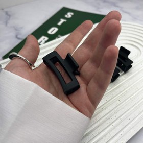 تصویر گیره مو کوچک مات کد 2030 - مشکی 