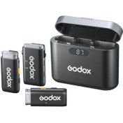 تصویر میکروفون بیسیم یقه ای گودکس Godox WEC 2-Person Wireless Godox WEC 2-Person Wireless Microphone