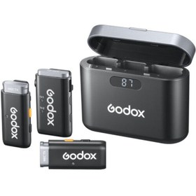 تصویر میکروفون بیسیم یقه ای گودکس Godox WEC 2-Person Wireless Godox WEC 2-Person Wireless Microphone