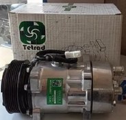 تصویر کمپرسور کولر پژو ۴۰۵ برند تتراد 