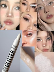 تصویر هایلایتر پیچی شاینی سفید 