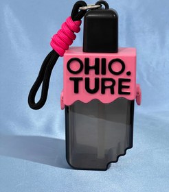 تصویر قمقمه آب - صورتی 