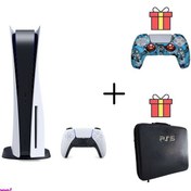 تصویر کنسول بازی سونی مدل PlayStation 5 Asia Region به همراه هدیه (محافظ دسته و کیف) 