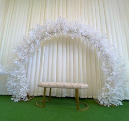 تصویر پنل گل مصنوعی طرح قو 