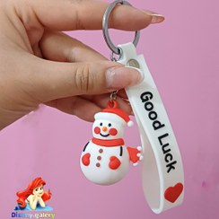 تصویر خرید جاکلیدی فانتزی و آویز مدل آدم برفی snowman snowman