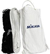 تصویر تور والیبال میکاسا استاندارد سفید 