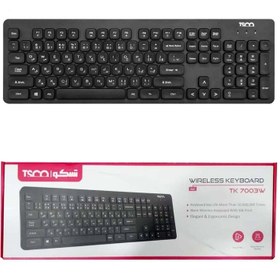 تصویر کیبورد تسکو تی کی 7300 دبلیو TSCO Keyboard TK 7300W