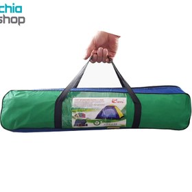 تصویر چادر مسافرتی 8 نفره ضد آب میله ای ا T2 T2