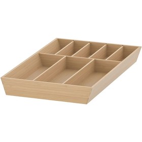 تصویر جا قاشقی ایکیا مدل UPPDATERA IKEA UPPDATERA Cutlery tray, light bamboo