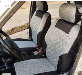 تصویر روکش صندلی پراید ۱۳۱ بلژیکی مشکی 
