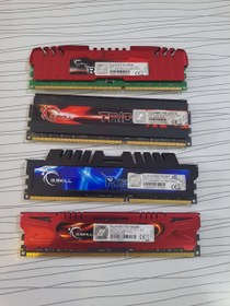 تصویر رم دسکتاپ 4 گیگ DDR3 هیت سینک دار باس بالا (1866/2000/2133/2400) 