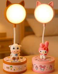 تصویر چراغ‌خواب کودک شارژی به همراه تراش 