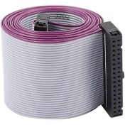 تصویر کابل فلت طوسی 34 رشته 2.54 میلی متر 