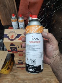 تصویر کپسول گاز استوانه‌ای Lizan 