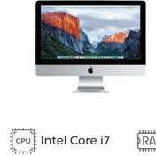 تصویر آل این وان آی مک استوک اپل iMac A1418 پردازنده i5 نسل7 / 4 گیگ گرافیک 4K 