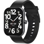 تصویر ساعت هوشمند هایلو مدل S6 با بدنه پلاستیکی و بند سیلیکونی 