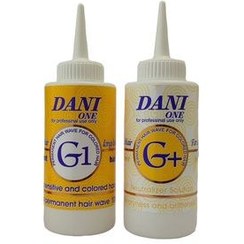 تصویر محلول فر کننده مو دنی وان مدل G مناسب موهای رنگ شده حجم ۱۰۰ میلی لیتر 