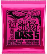 تصویر Ernie Ball Super Slinky 5-String Nickel Wound Electric Bass Strings – 40-125 Gauge 