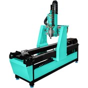 تصویر سی ان سی چهار محور مجسمه تراشی 