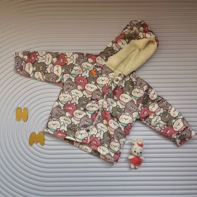 تصویر کاپشن مخمل (سایز 35- 40) مدل k کد 14340 